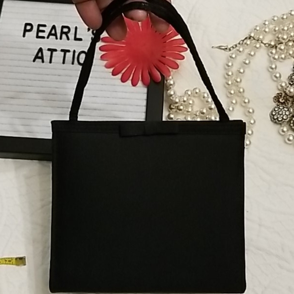 𝅺Vintage Black clutch - Picture 7 of 7